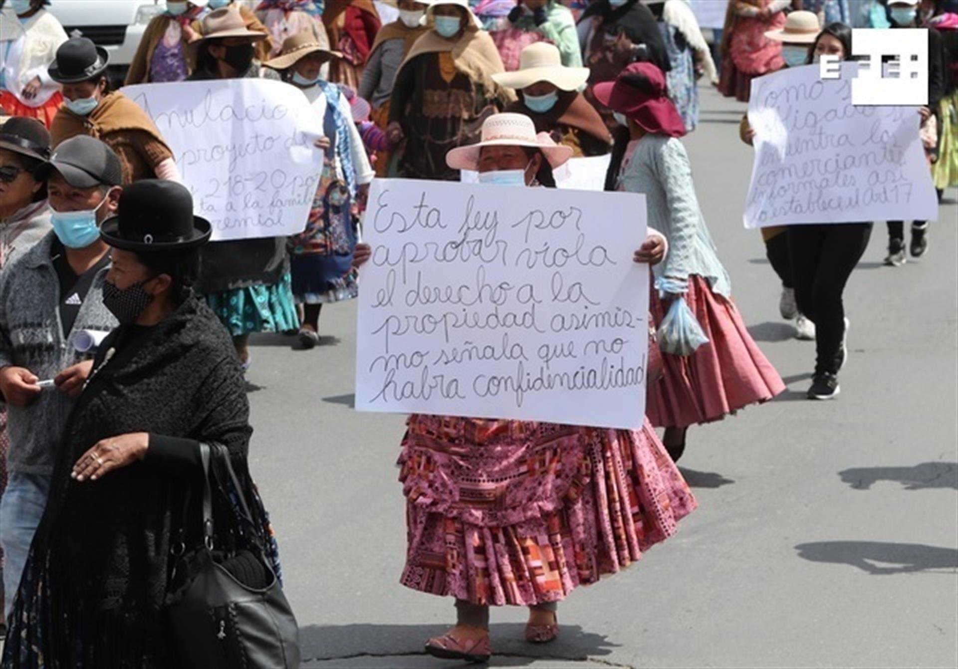 Bolivia postpones consideration of controversial law against illegal profits