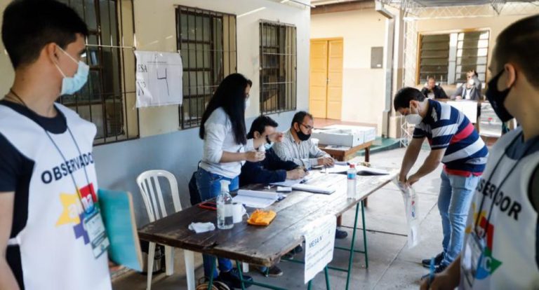 Paraguay closes polling stations Sunday after electing its municipal officials