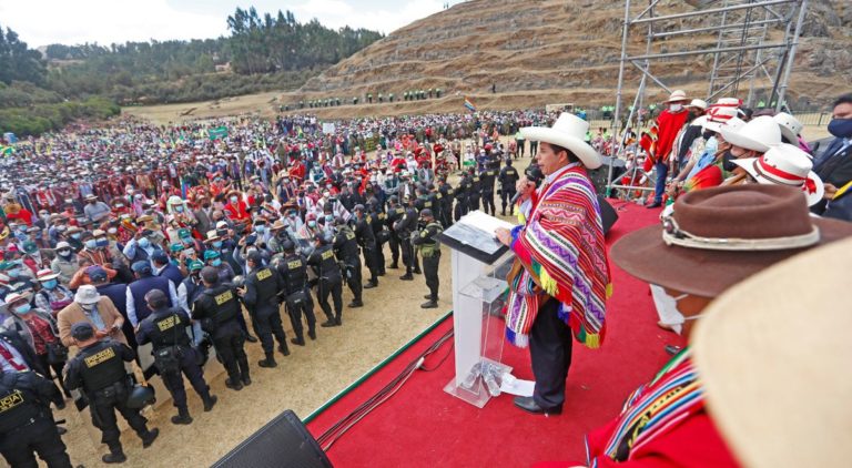 Castillo launches Peru’s 2nd agrarian reform, stresses he does not seek to “expropriate land or affect rights”