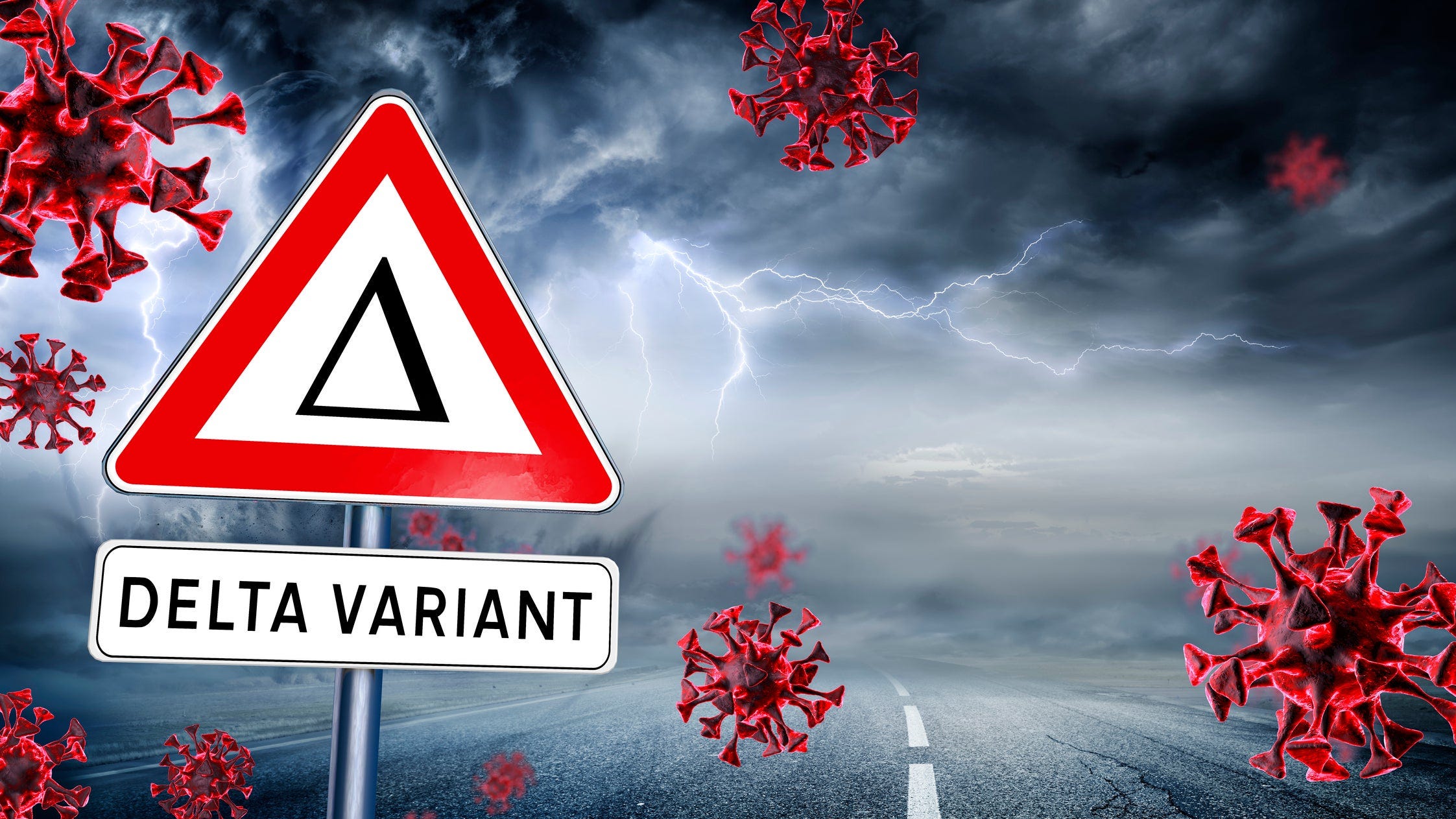 delta-variant-sign-with-dark-clouds