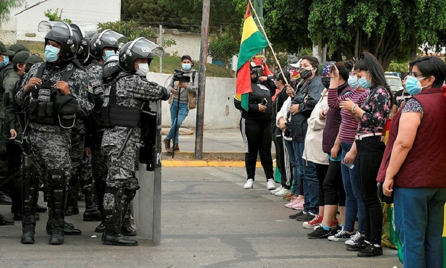 Bolivia’s government denounces opposition destabilization attempts