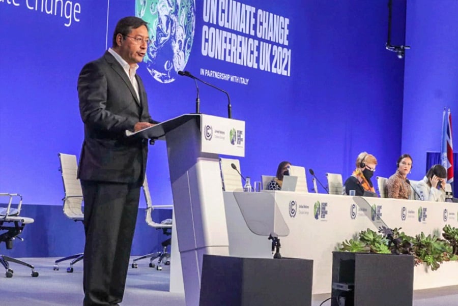 COP26: Bolivia proposes funding programs to fight climate change