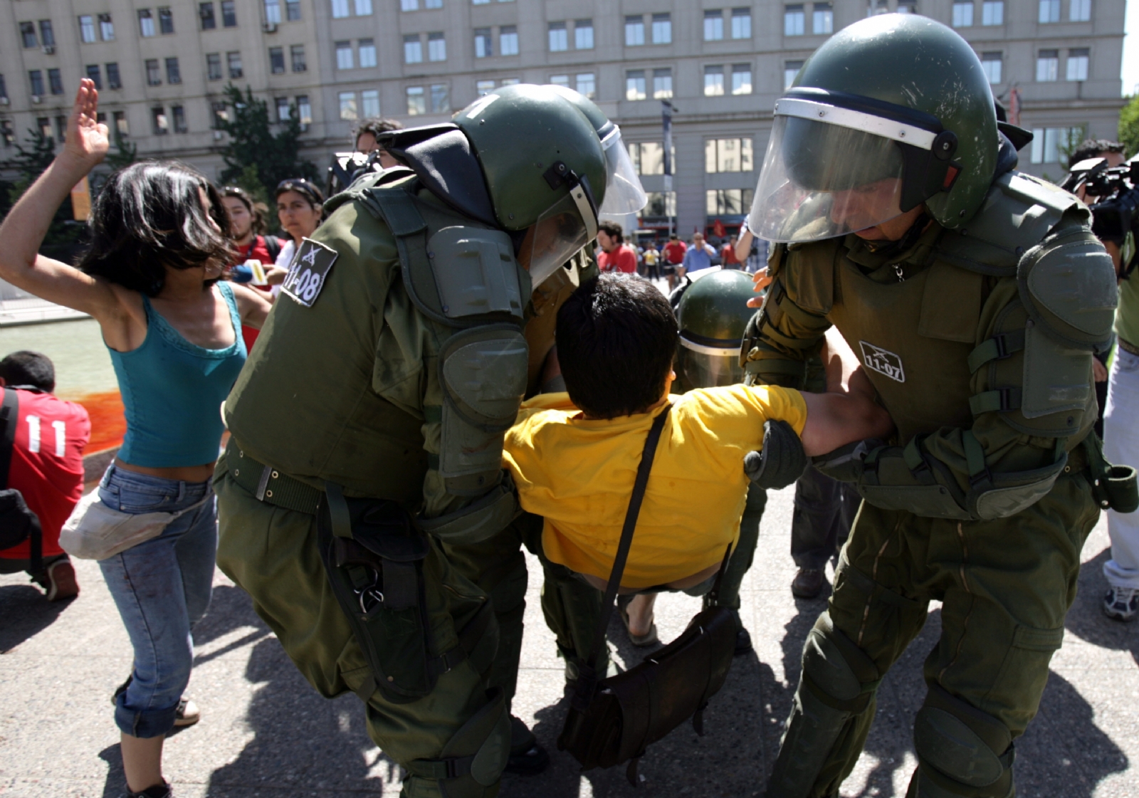 Chile-militarization