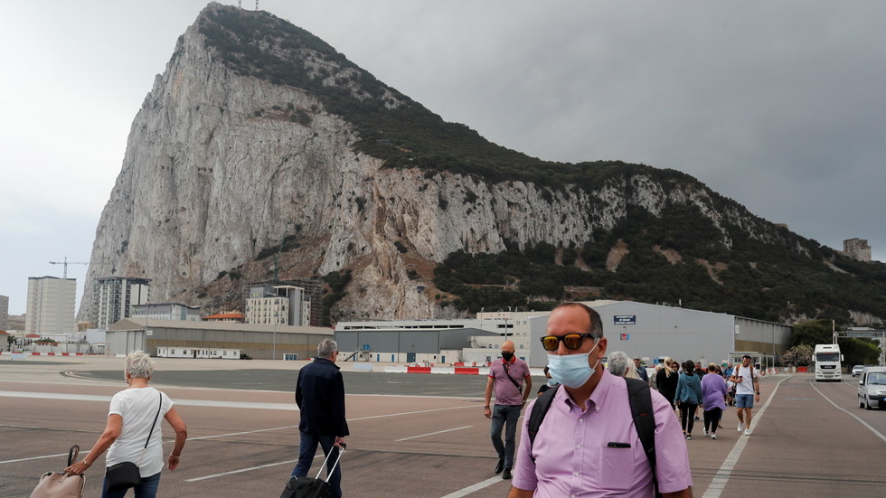 In Gibraltar, 100% of adults are fully vaccinated against Covid-19 and yet new cases are exploding