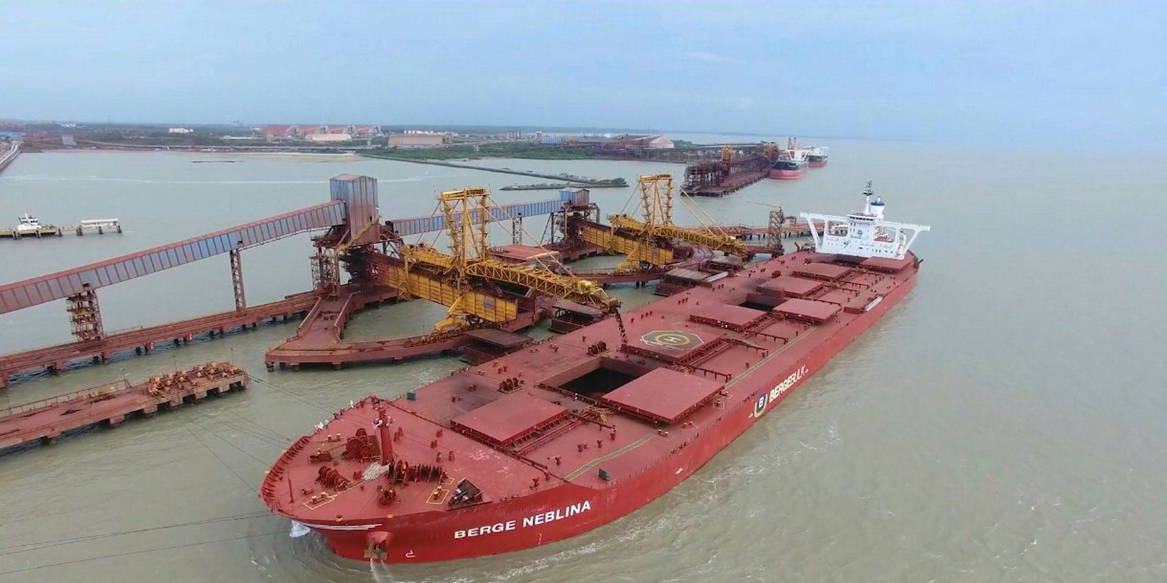 Brazil iron ore shipments drop 64%. (Photo internet reproduction)