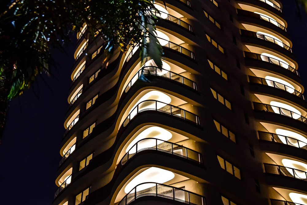 Cyrela building by Pininfarina, Sâo Paulo. (Photo internet reproduction)