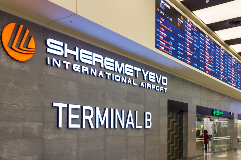 Moskow international airport