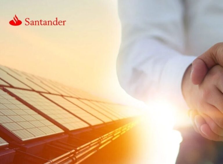 Santander Chile to construct six solar power plants that will provide its own renewable energy