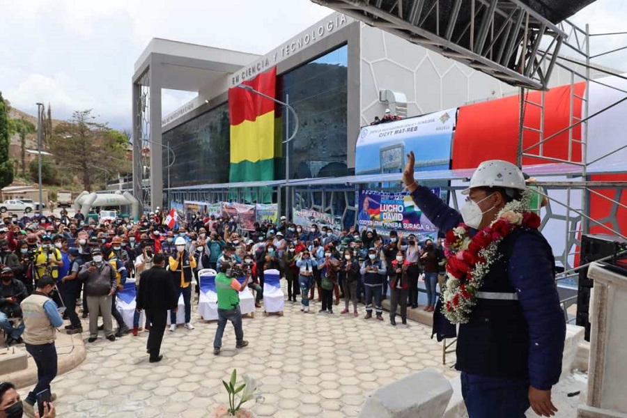Bolivia inaugurates Science and Technology Research Center to develop domestic lithium production