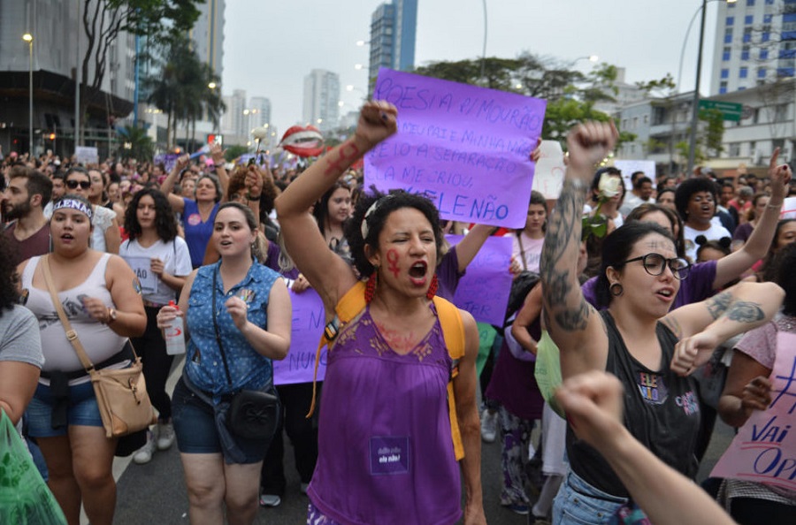 Brazil’s feminists call for “Bolsonaro Never Again” march