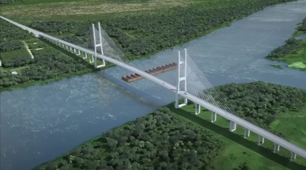 Bioceanic bridge