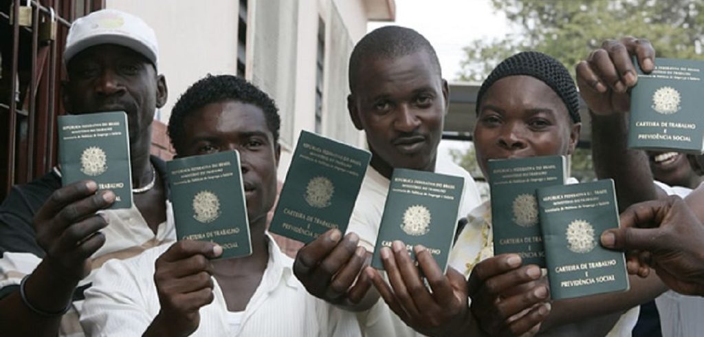 Haitian immigrants to Brazil,. (Photo internet reproduction)