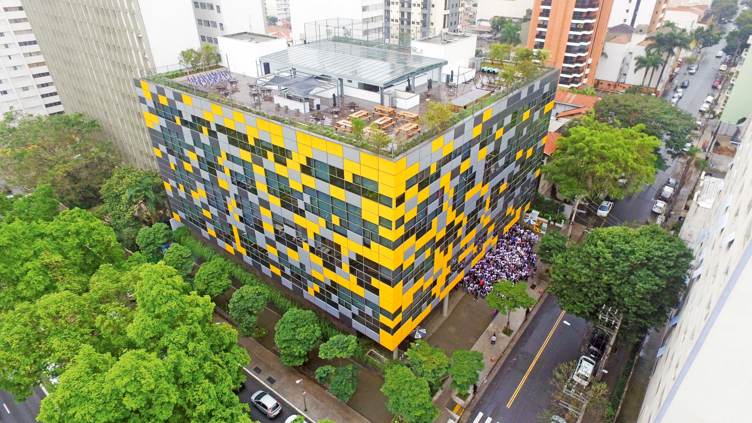 Nubank HQ in São Paulo, Brazil. (Photo internet reproduction)