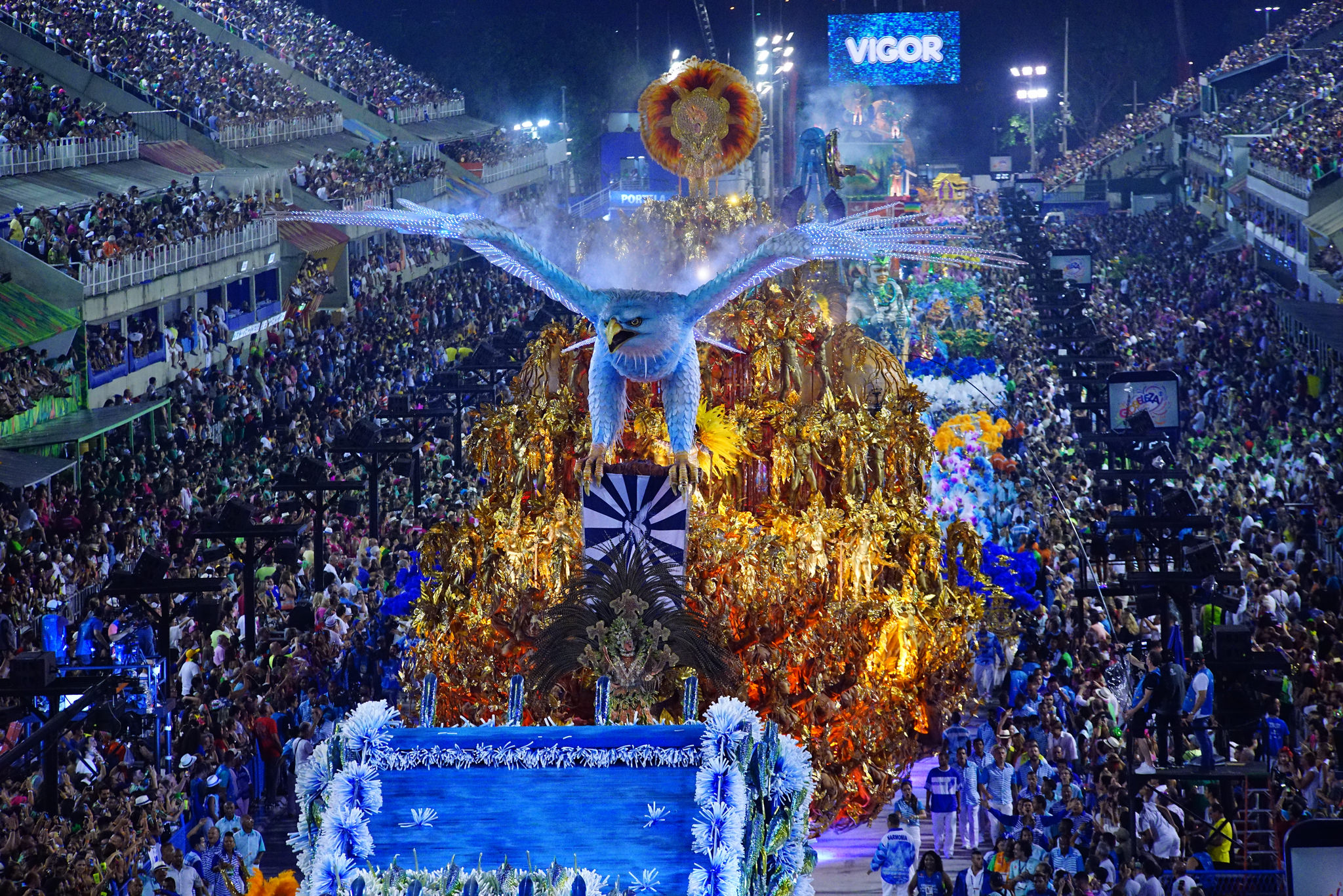 Tickets for the 2023 parade of Rio de Janeiro samba schools begin to be sold. (Photo internet reproduction)