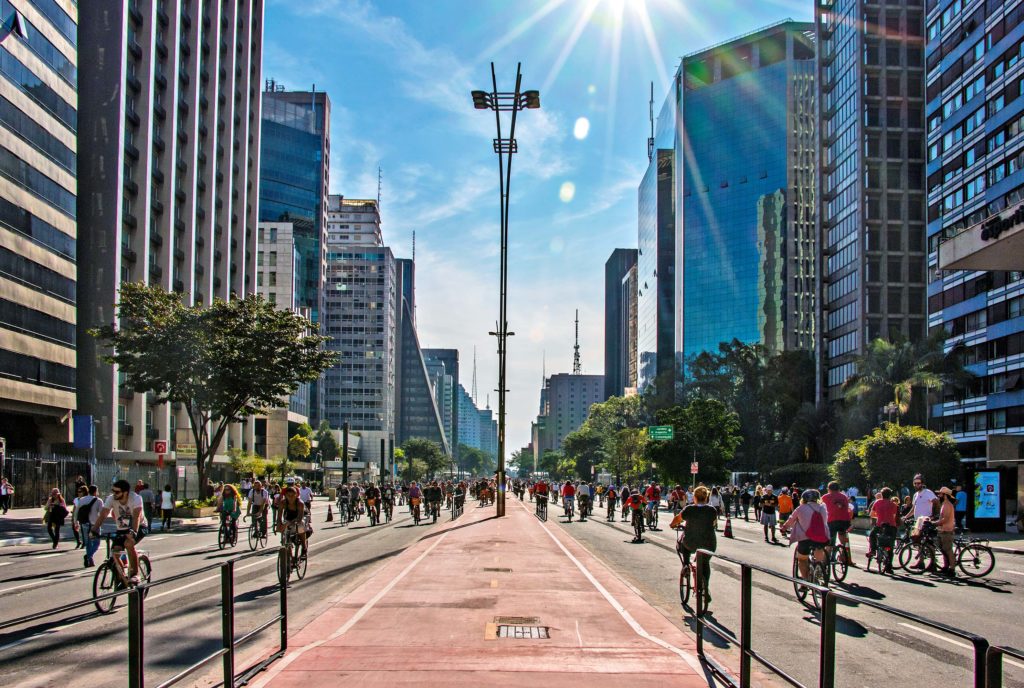 Avenida Paulista, São Paulo. (Photo internet reproduction)