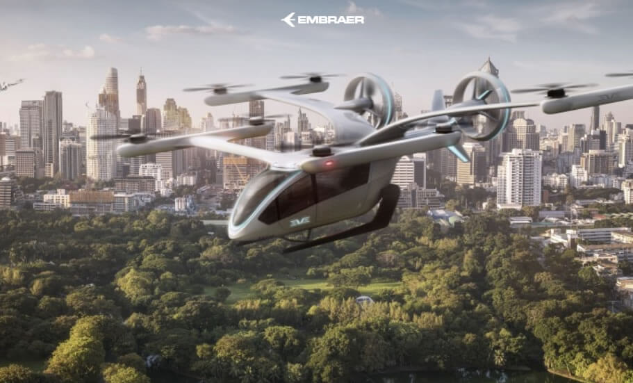 Eve is a new independent company founded by Embraer dedicated to accelerating the Urban Air Mobility (UAM) ecosystem. 