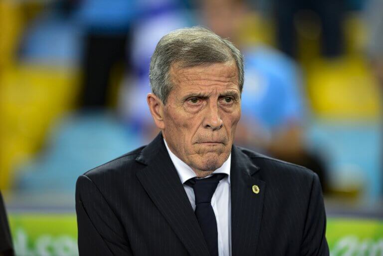 Coach Óscar Washington Tabárez.