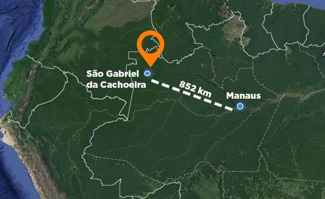 São Gabriel da Cachoeira. (Photo internet reproduction)