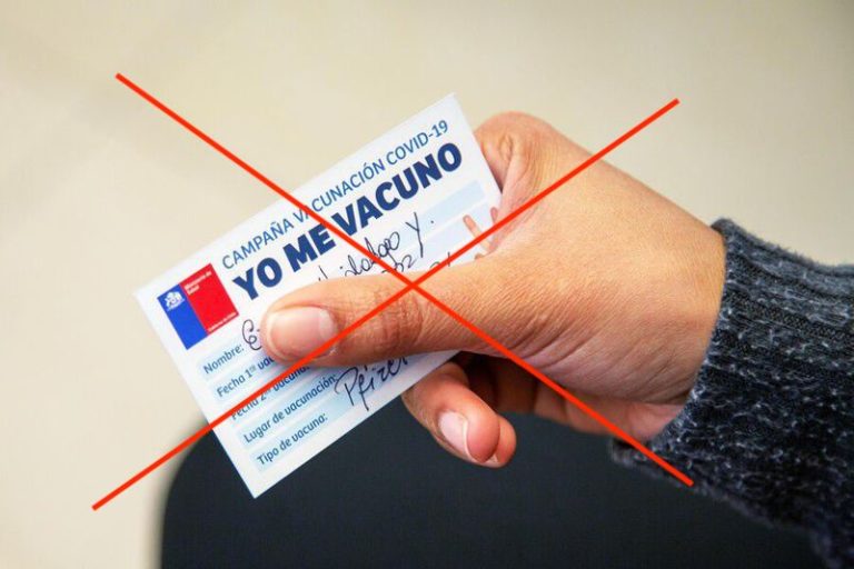Hundreds of demonstrators in Chile protest against vaccines and the Covid passport, called ‘mobility pass’