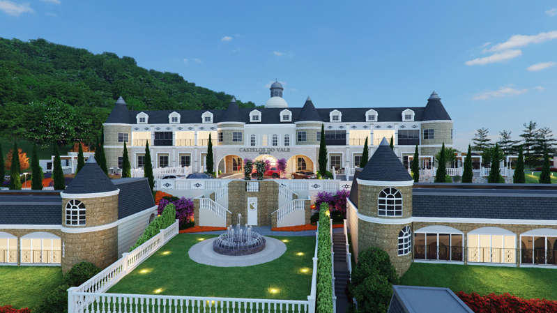 The hotel complex will be in the Dom Cândido Vinery. (Photo internet reproduction)