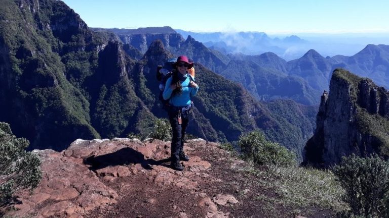 Woman hikes alone through Brazil and chooses the three most challenging trails