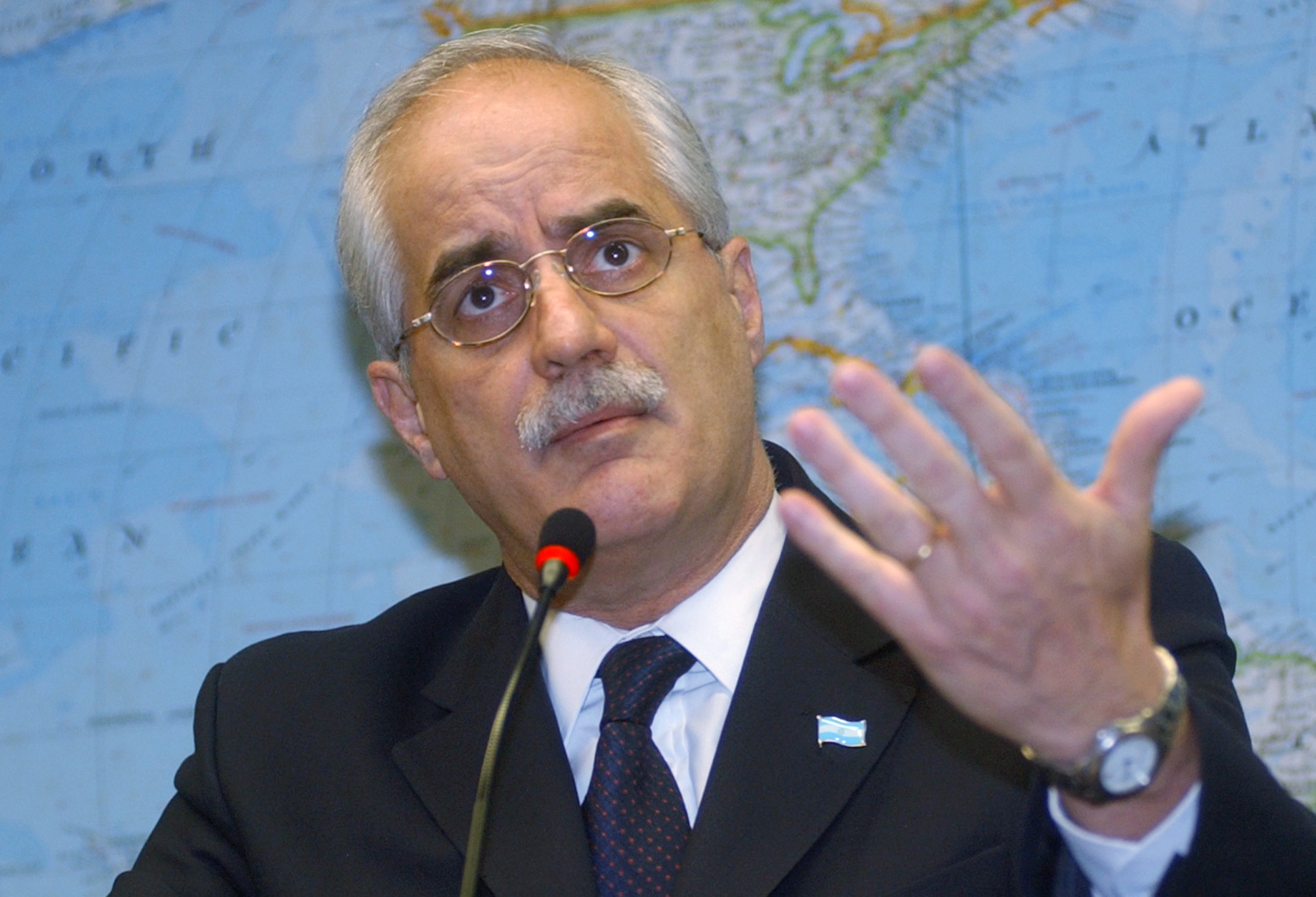 Argentine Defense Minister Jorge Taiana.
