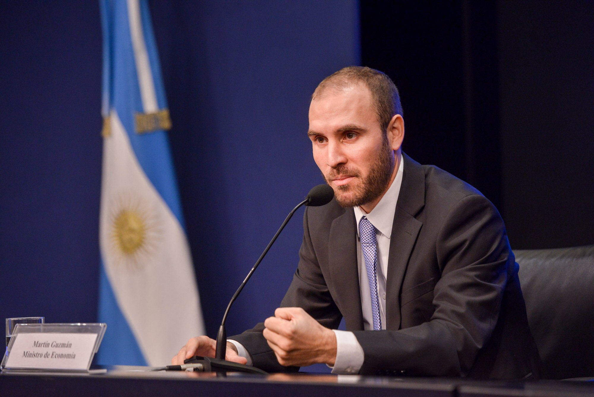 Argentine Economy Minister Martín Guzmán.