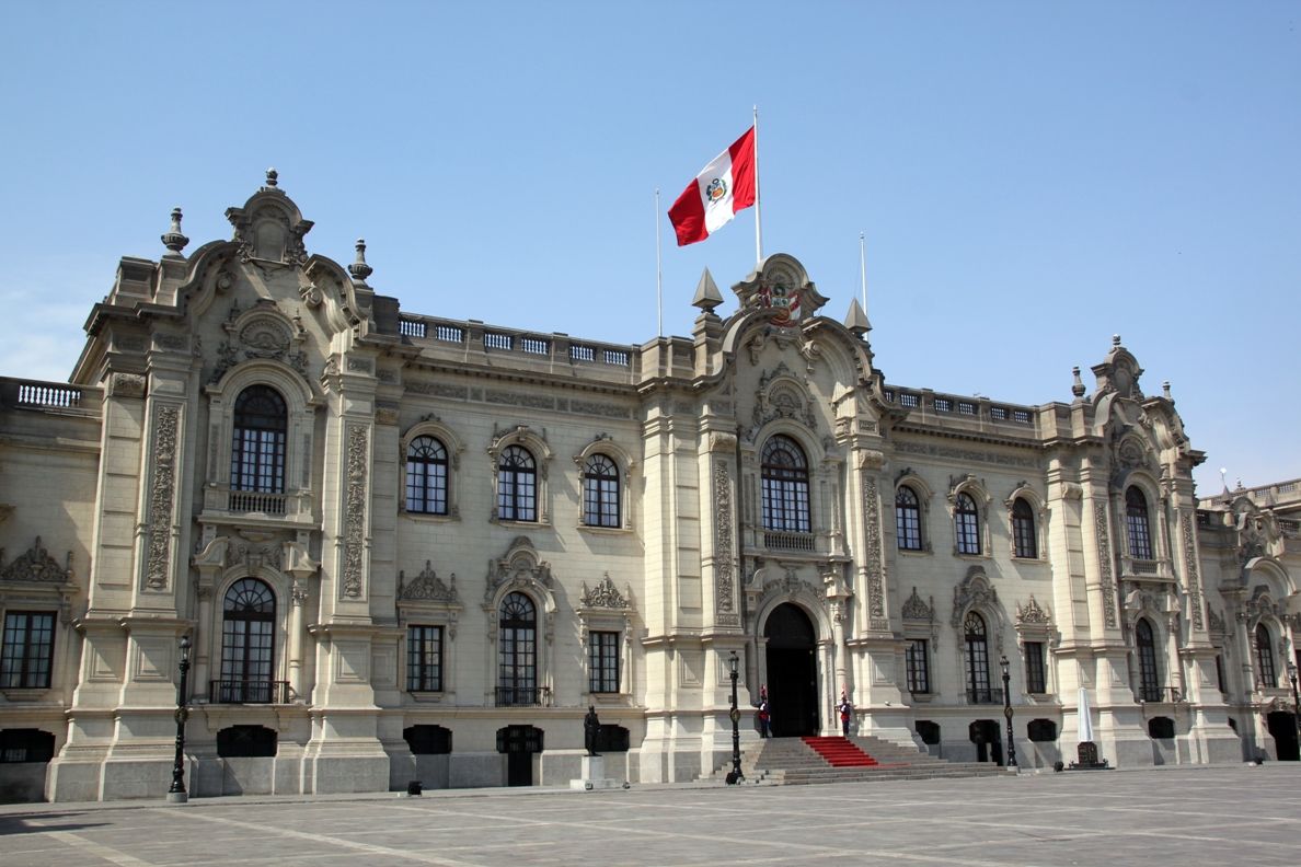 Presidential Palace, Peru. (Photo internet reproduction)