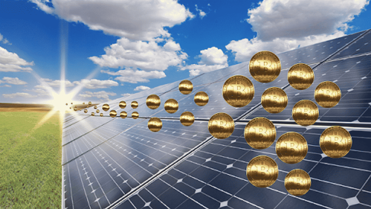 Solar bitcoin