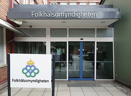 Swedish Public Health Agency. (Photo internet reproduction)