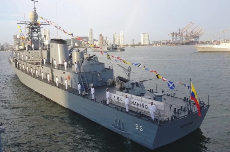 Colombia starts maintenance of the ARC Nariño corvette