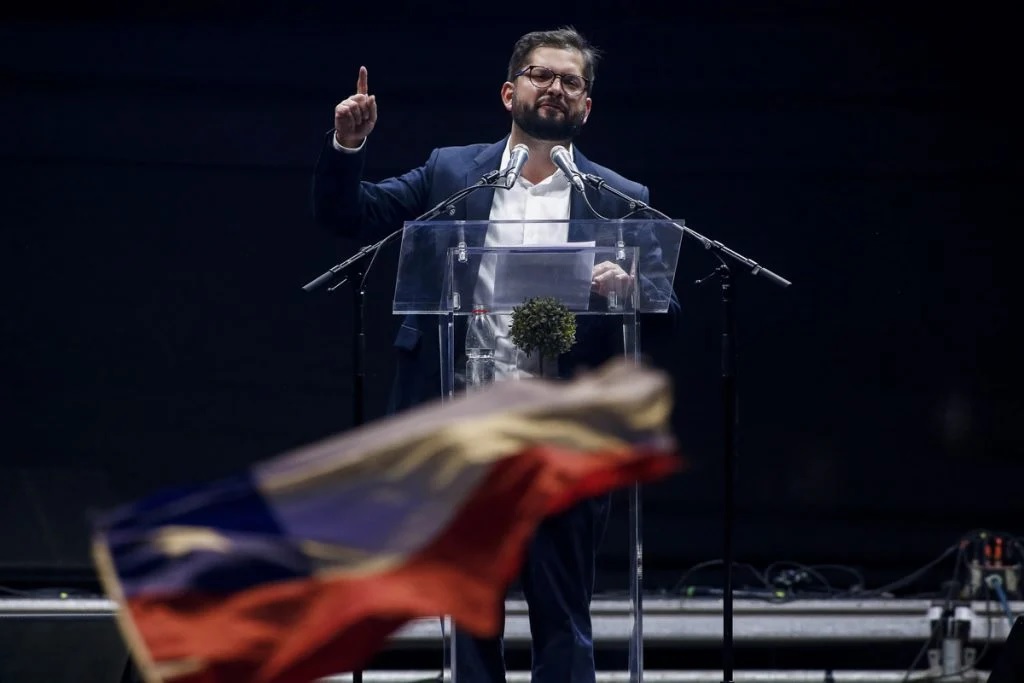 Chilean president-elect Gabriel Boric.