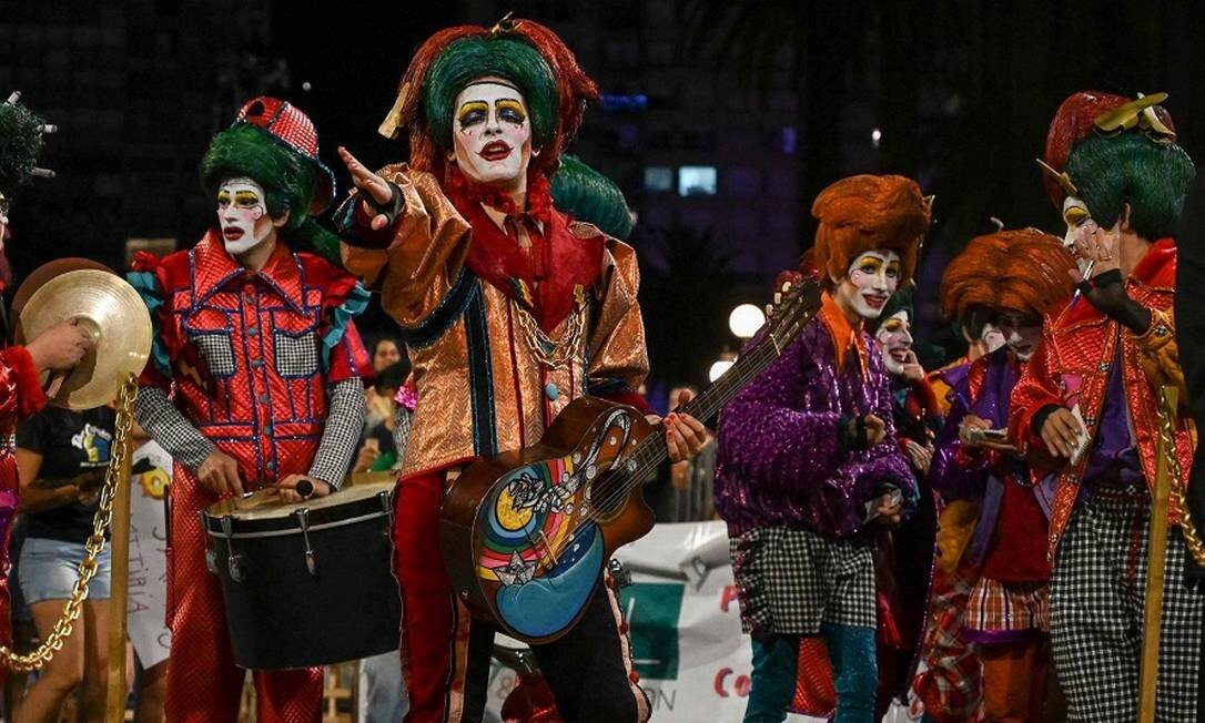Carnaval is the main popular festival in Uruguay.
