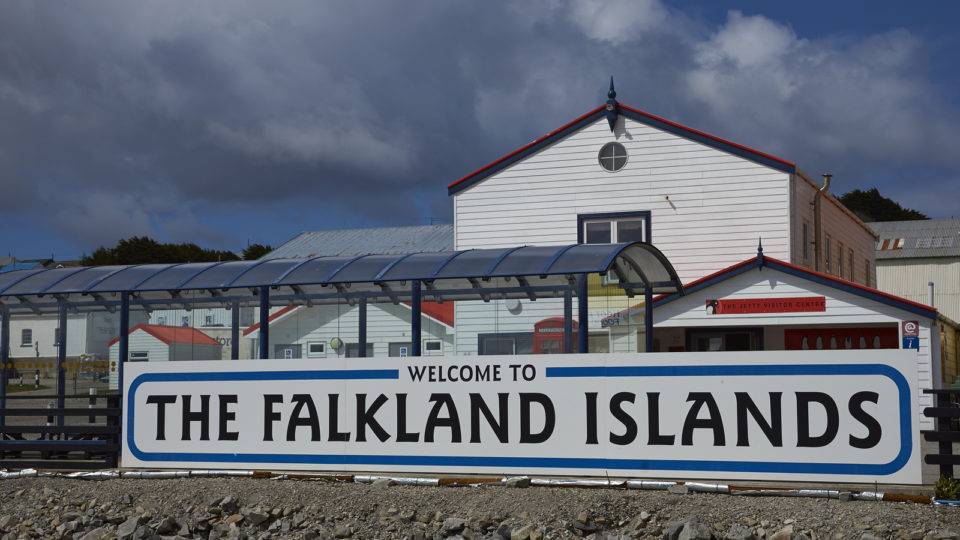 LATAM Chile has a weekly flight to the Falkland Islands from Punta Arenas on Saturdays with a monthly stopover in Rio Gallegos. LATAM Brazil has a weekly flight on Wednesdays from São Paulo with a monthly stopover in Córdoba.