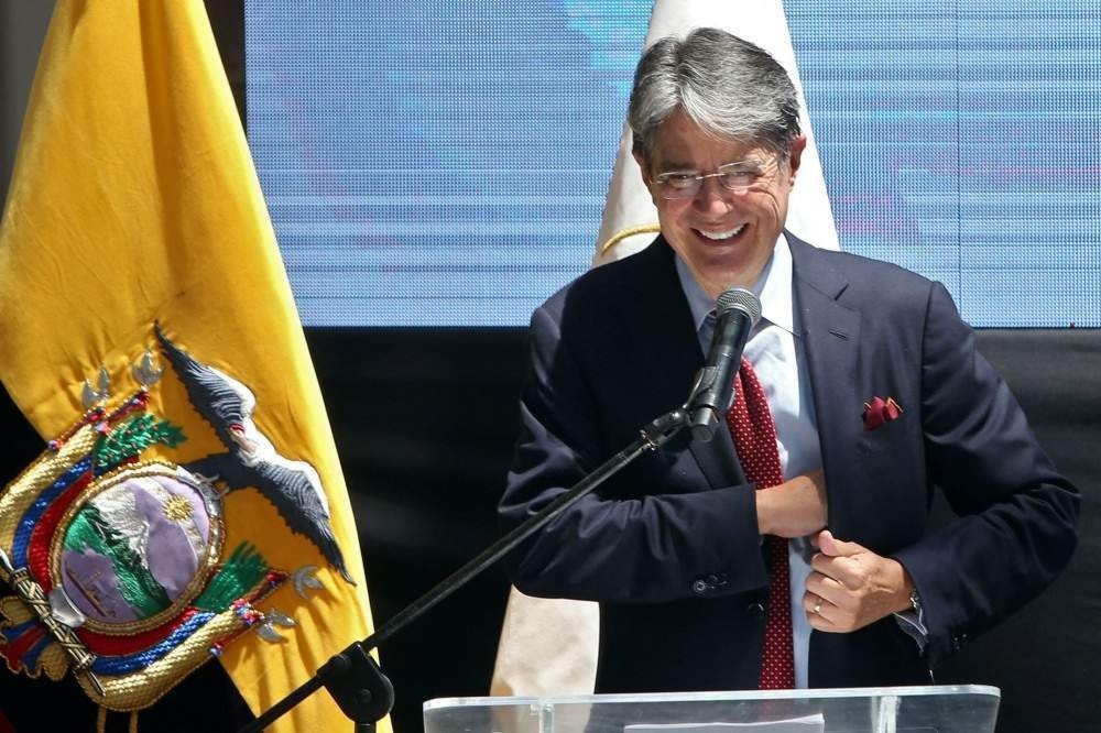 Ecuadorian President Guillermo Lasso.