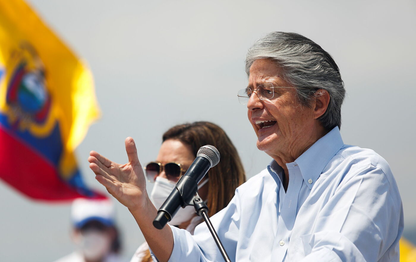 Ecuadorian President Guillermo Lasso.