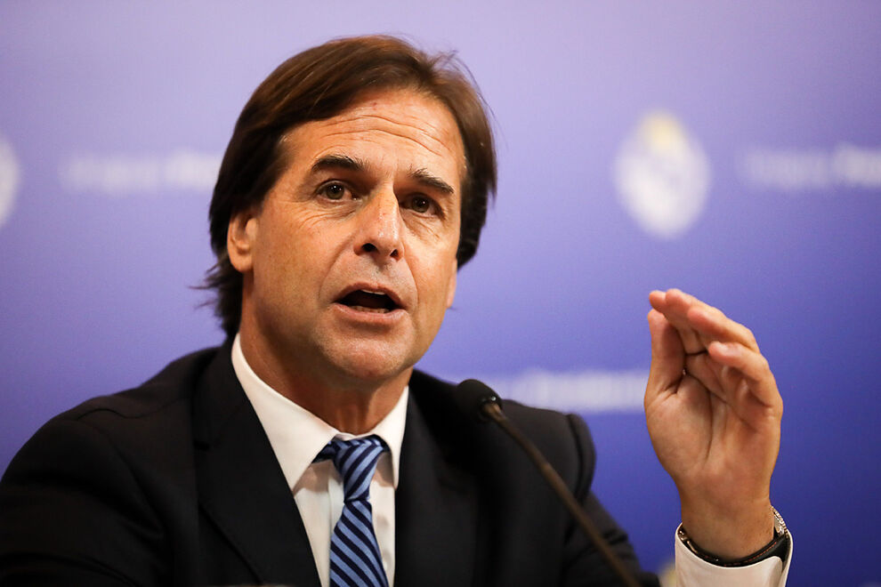 Uruguayan President Luis Lacalle Pou.