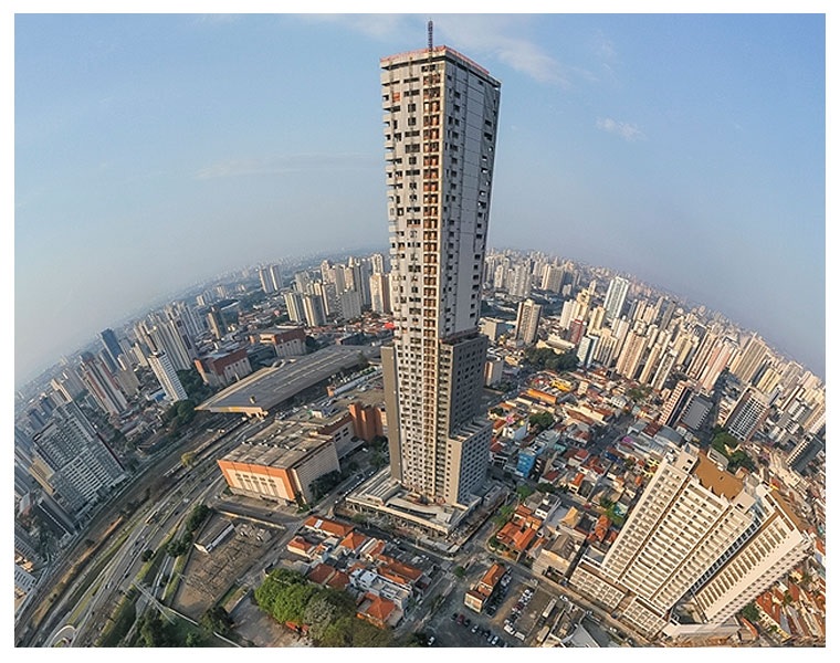 Future tallest building in São Paulo: 46 floors and 172 meters high