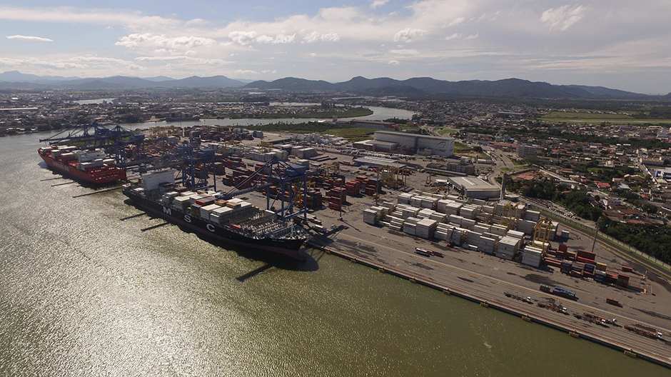 ortonave Terminal in Navegantes Port in Santa Catarina records the highest growth in its history in 2021