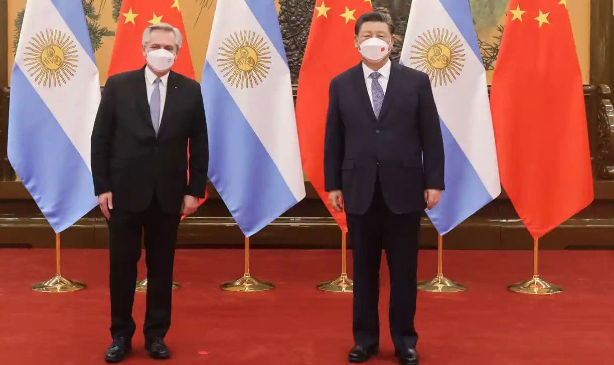 China Backs Argentina's claims to British Falkland Island