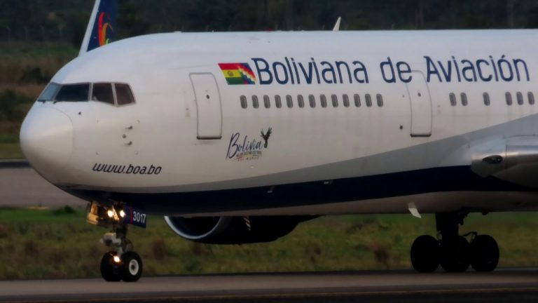 Bolivian state airline reaches five international destinations with the opening of flights to Peru