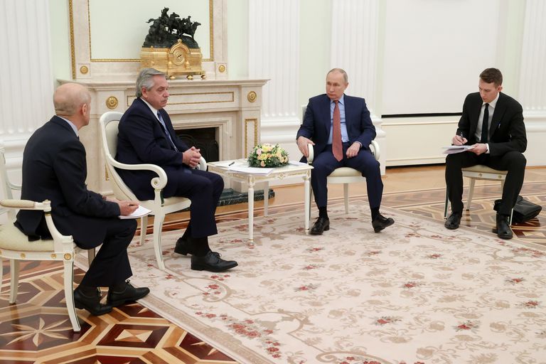 Alberto Fernández, with Vladimir Putin in Russia: "Argentina must stop being so dependent on the IMF and the United States"