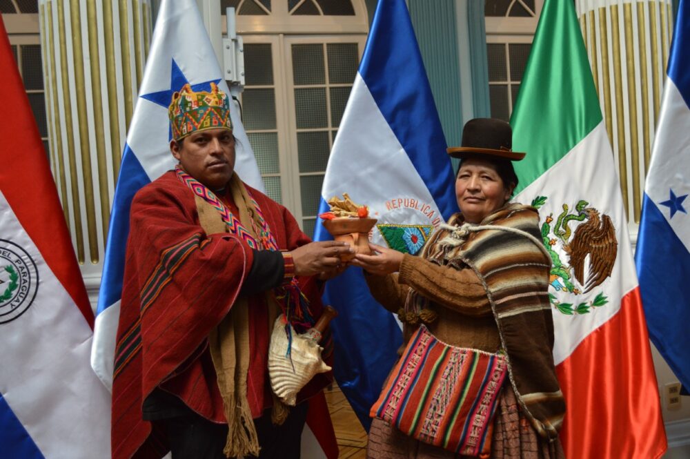 Also in attendance were executives from the Fund for the Development of Indigenous Peoples of Latin America and the Caribbean (FILAC), which serves as IIALI's technical unit, the Ibero-American General Secretariat (SEGIB), and the Organization of Ibero-American States for Education, Science, and Culture (OEI).
