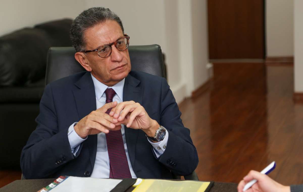 Ecuadorian Minister of Energy, Juan Carlos Bermeo.