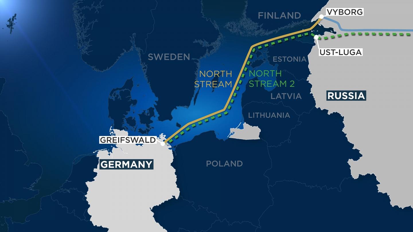 Nordstream 2 pipeline. (Photo internet reproduction)