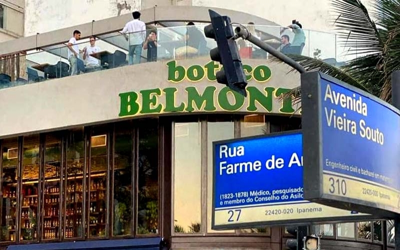 Boteco Belmonte, Ipanema, Rio de Janeiro.