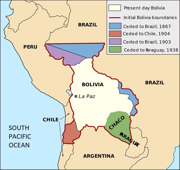 Bolivian territory's history.
