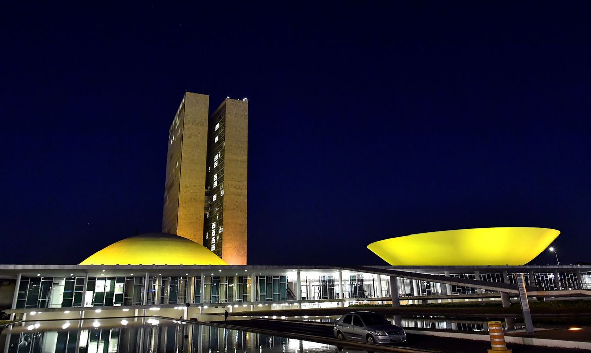 The Brazilian Congress in Brasilia.