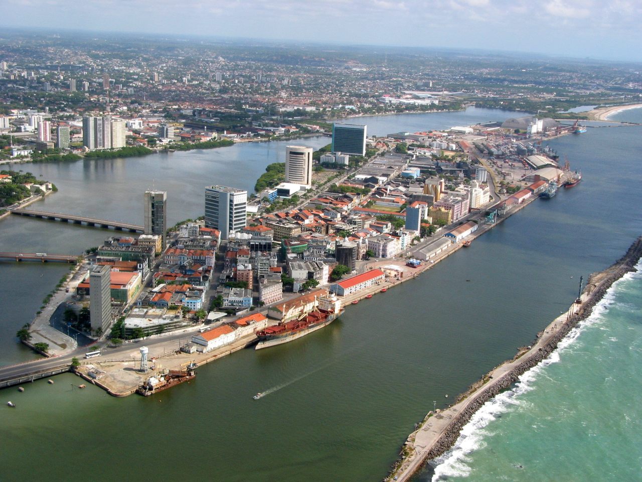 Recife's Porto Novo.
