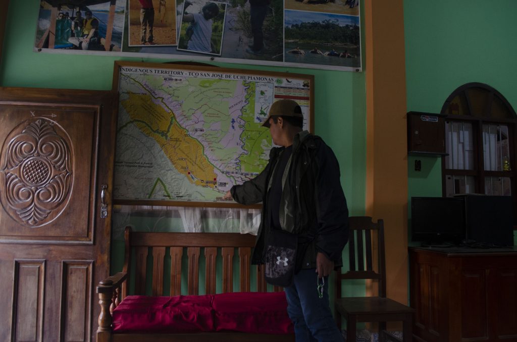 The representative of the National Coordinator for the Defense of Native Indigenous Peasant Territories and Protected Areas (CONTIACAP), Álex Villca, leads a constant struggle against mining pollution in northern Bolivia.